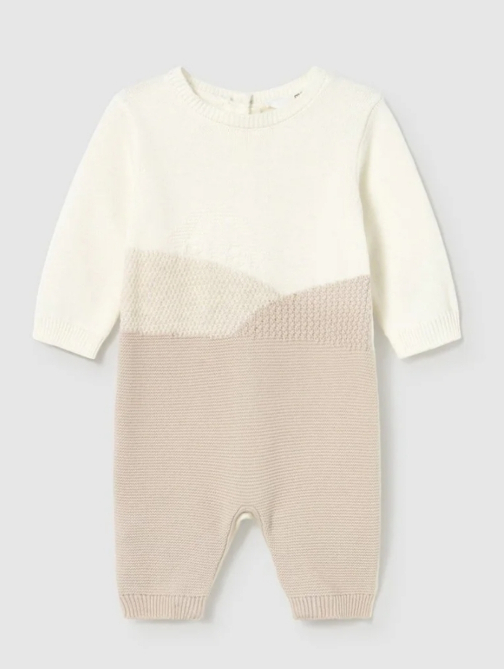 Mayoral Baby Boys Tricot Knit Romper 2-4 Months